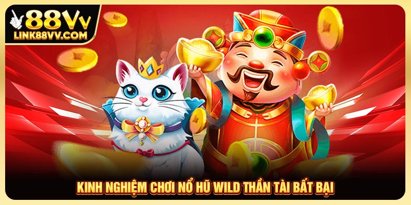 Kinh nghiệm chơi Nổ hũ Wild Thần tài bất bại