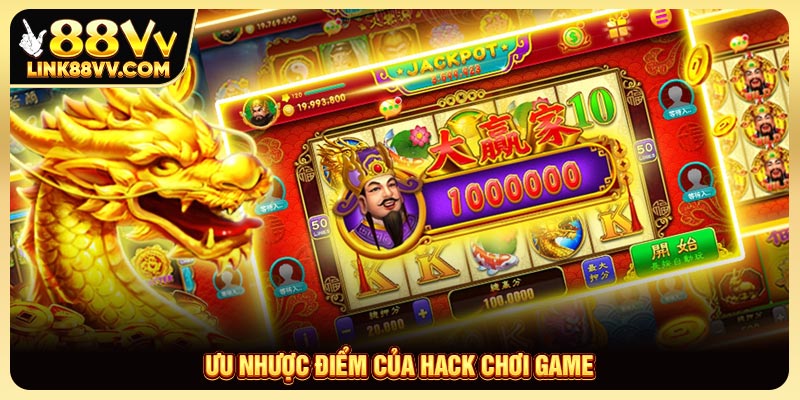 Ưu và nhược điểm của hack game bắn cá thần rồng