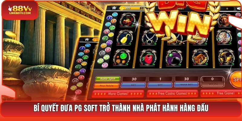 Bí quyết đưa PG Soft trở thành nhà phát hành hàng đầu