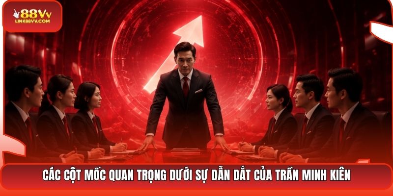 Các cột mốc quan trọng dưới sự dẫn dắt của Trần Minh Kiên