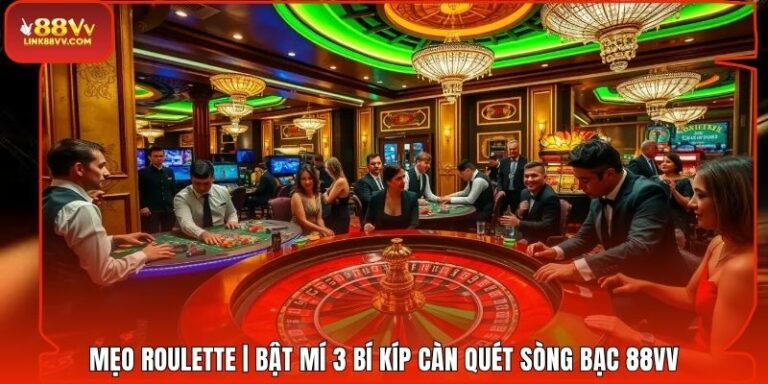 Mẹo Roulette | Bật Mí 3 Bí Kíp Càn Quét Sòng Bạc 88VV